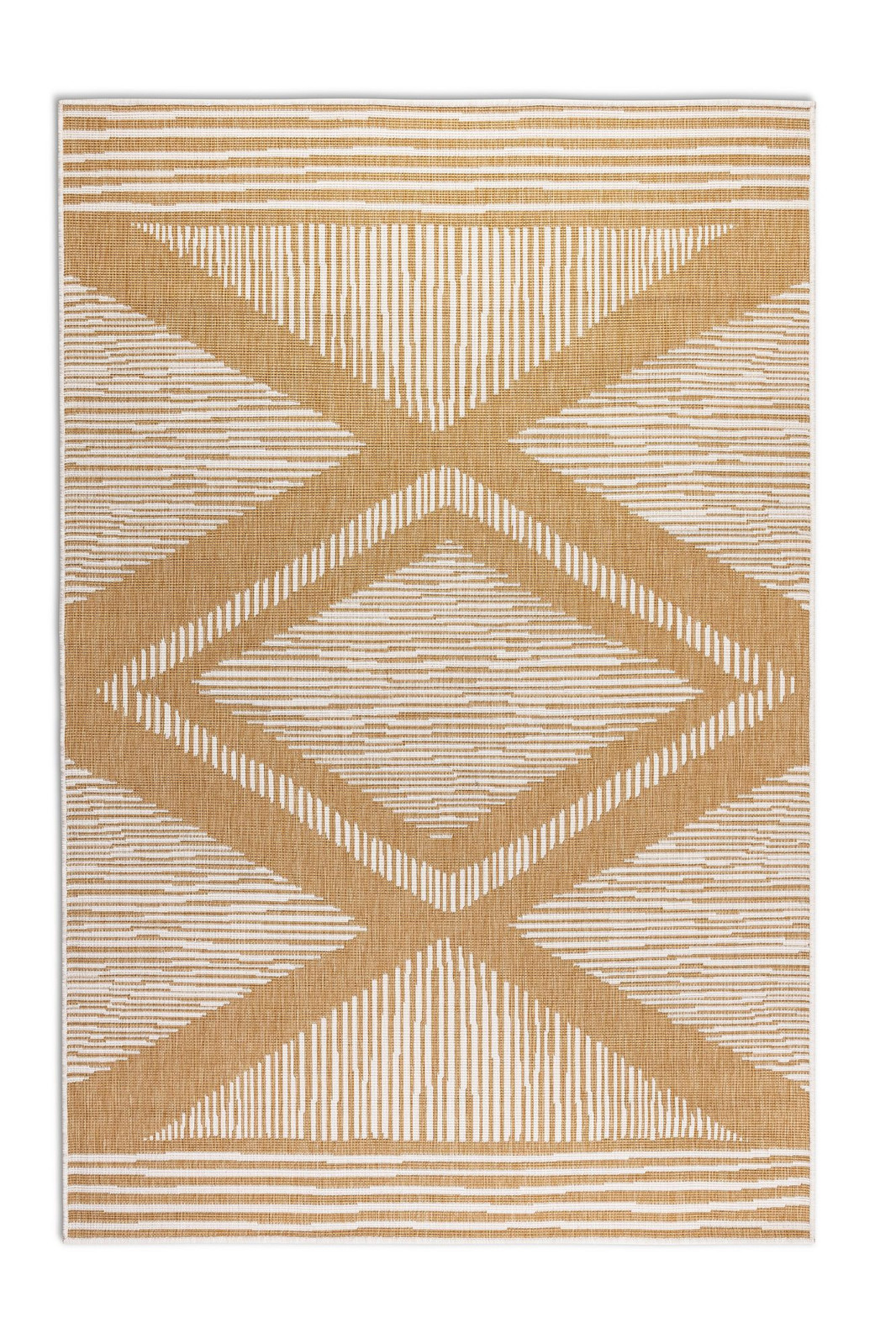 Kusový koberec Gemini 106017 Ochre z kolekce Elle – na ven i na doma - 80x150 cm ELLE Decoration koberce