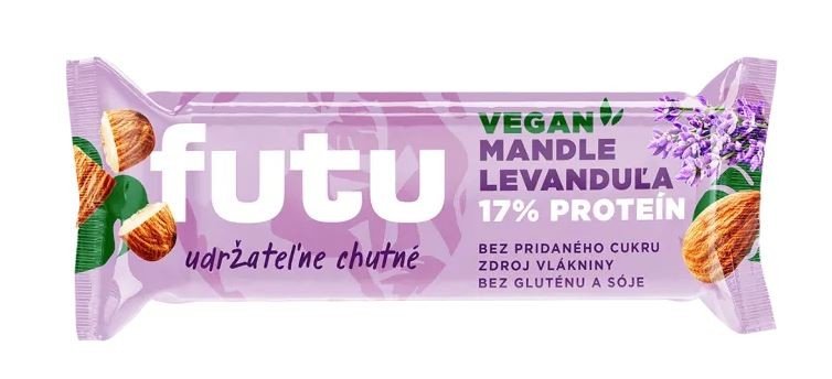 Futu FUTU Proteinová tyčinka Mandle&Levandule 40gr