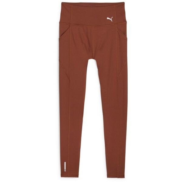 Puma FAVORIT FOREVER HIGH WAIST 7/8 TIGHT Dámské sportovní legíny, hnědá, veľkosť M