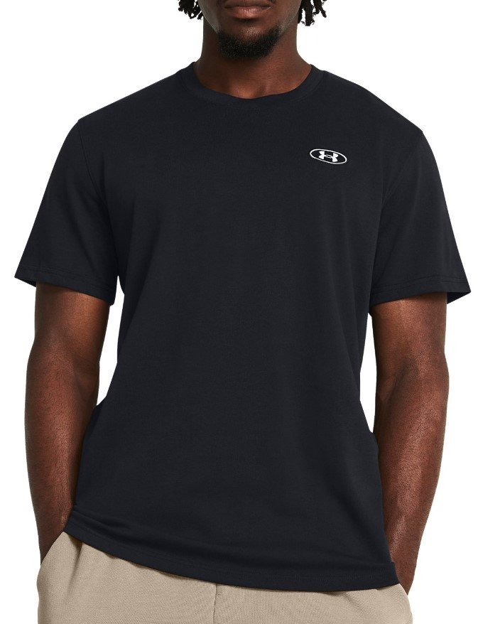Triko Under Armour UA HW LC PATCH SS-BLK