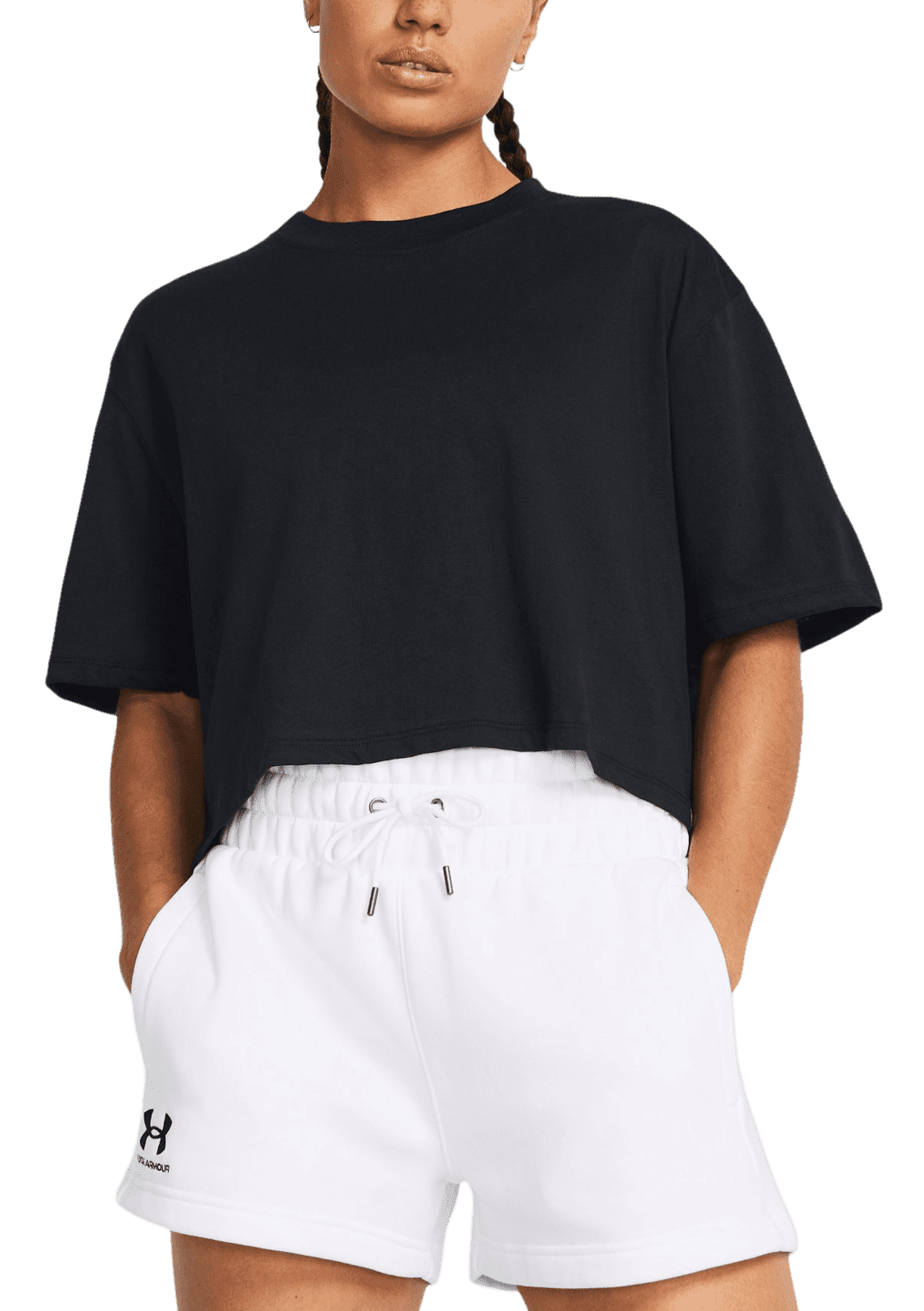 Triko Under Armour Campus Boxy Crop SS