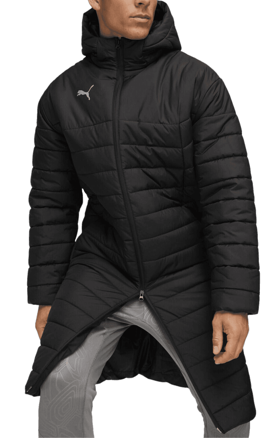 Bunda s kapucí Puma teamFINAL Bench Jacket