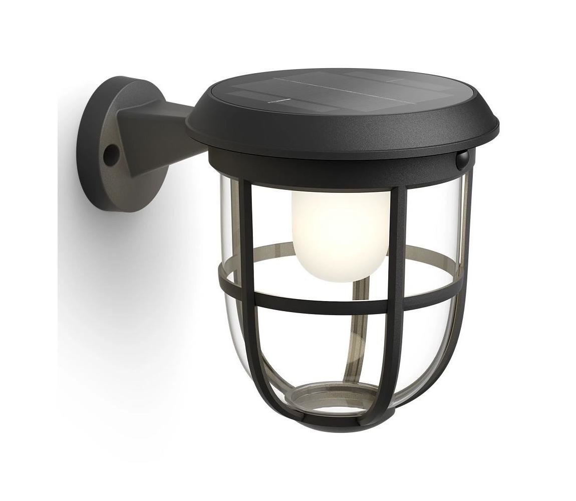 Philips Philips-LED Solární nástěnné svítidlo se senzorem RADII LED/1,3W/3,7V 3000K IP44