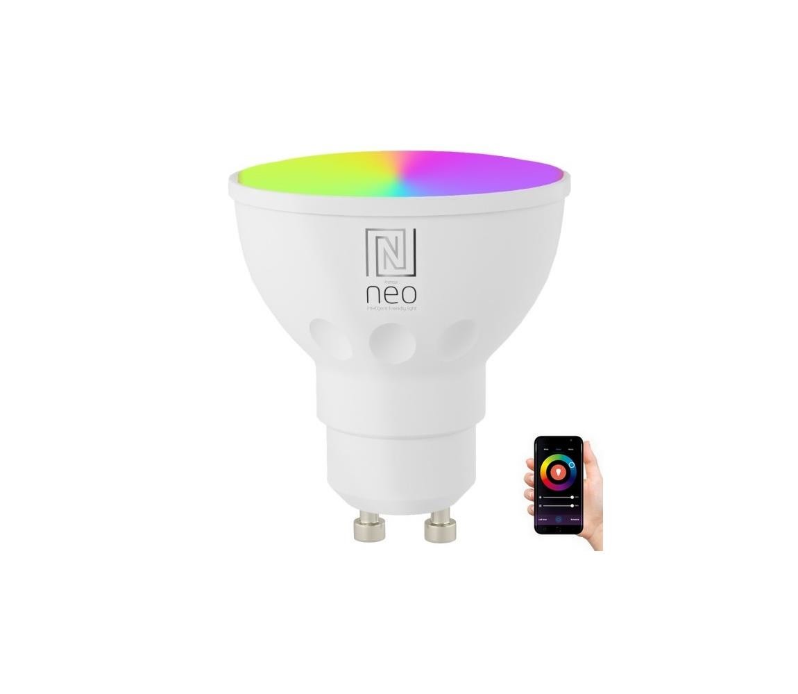 Neo  NEO 07777L - LED RGB+CCT Stmívatelná žárovka GU10/4,8W/230V Tuya