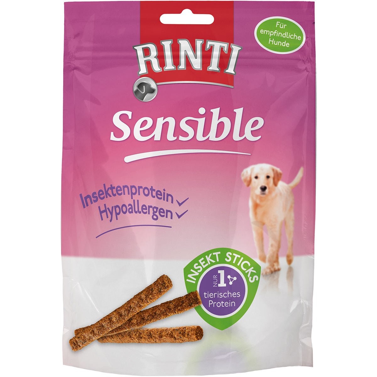 RINTI Sensible Snack Insekt Sticks - výhodné balení: 24 x 50 g