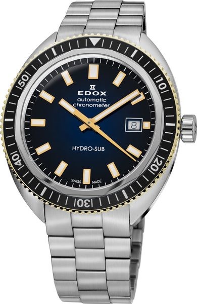 EDOX Hydro-Sub Date Automatic Chronometer 80128-357JNM-BUDD Limited Edition