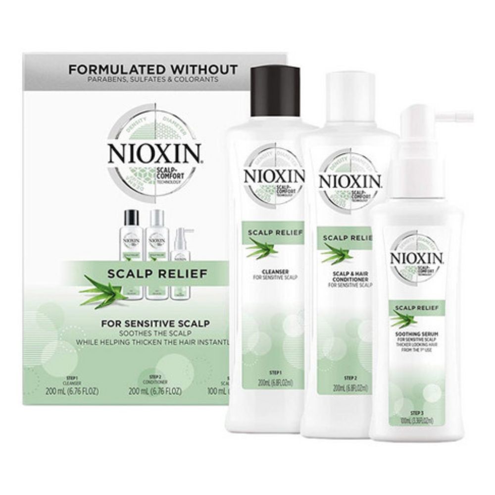 NIOXIN Nioxin Scalp Relief Kit 200+200+100ml