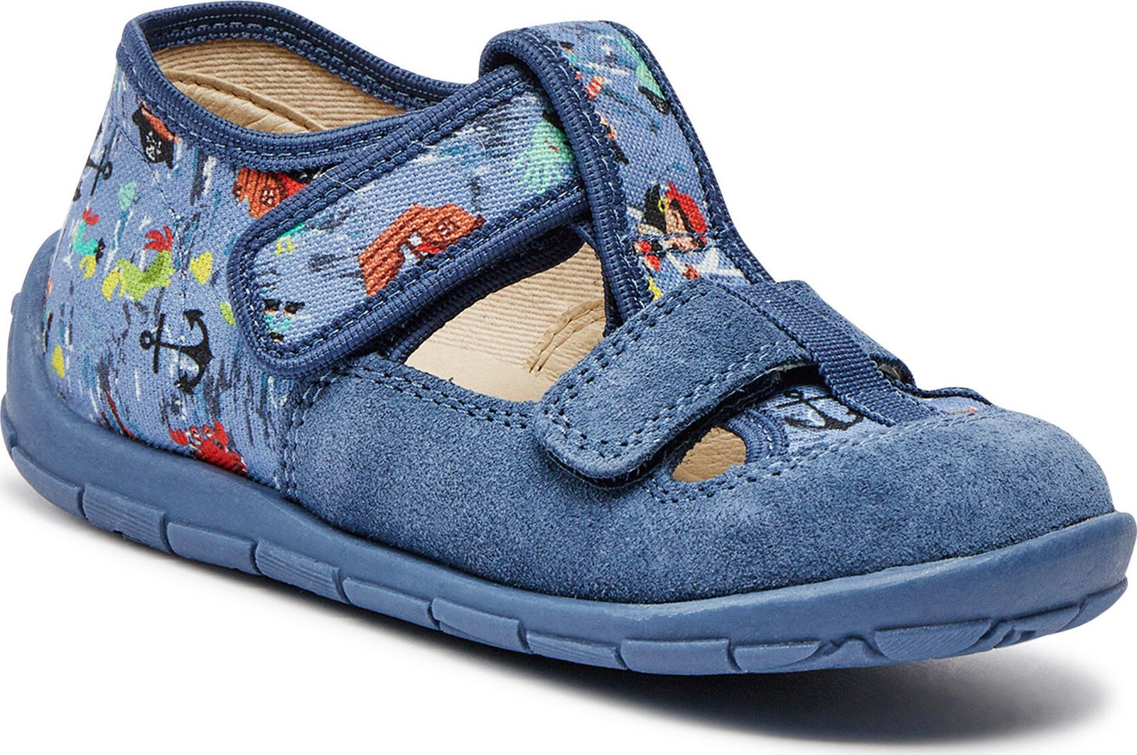 Bačkory Froddo Classic Slipper G1700385-1 S Denim+ 1