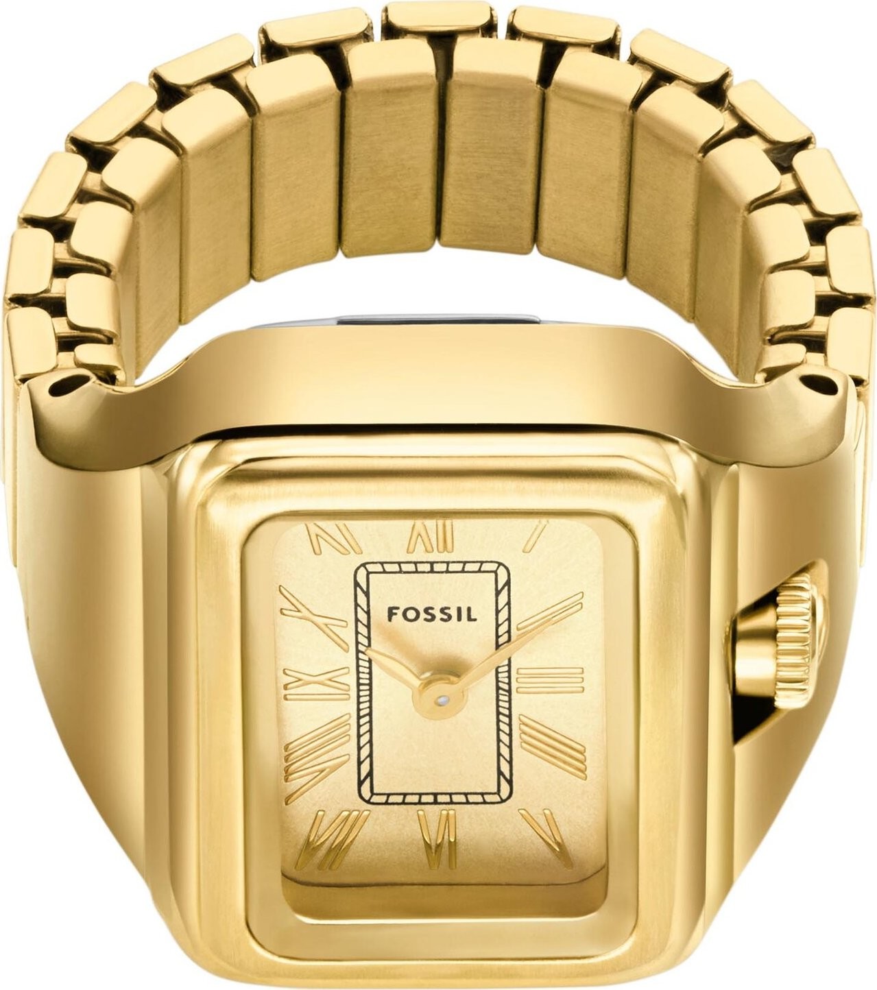 Hodinky Fossil Watch Ring ES5343 Gold