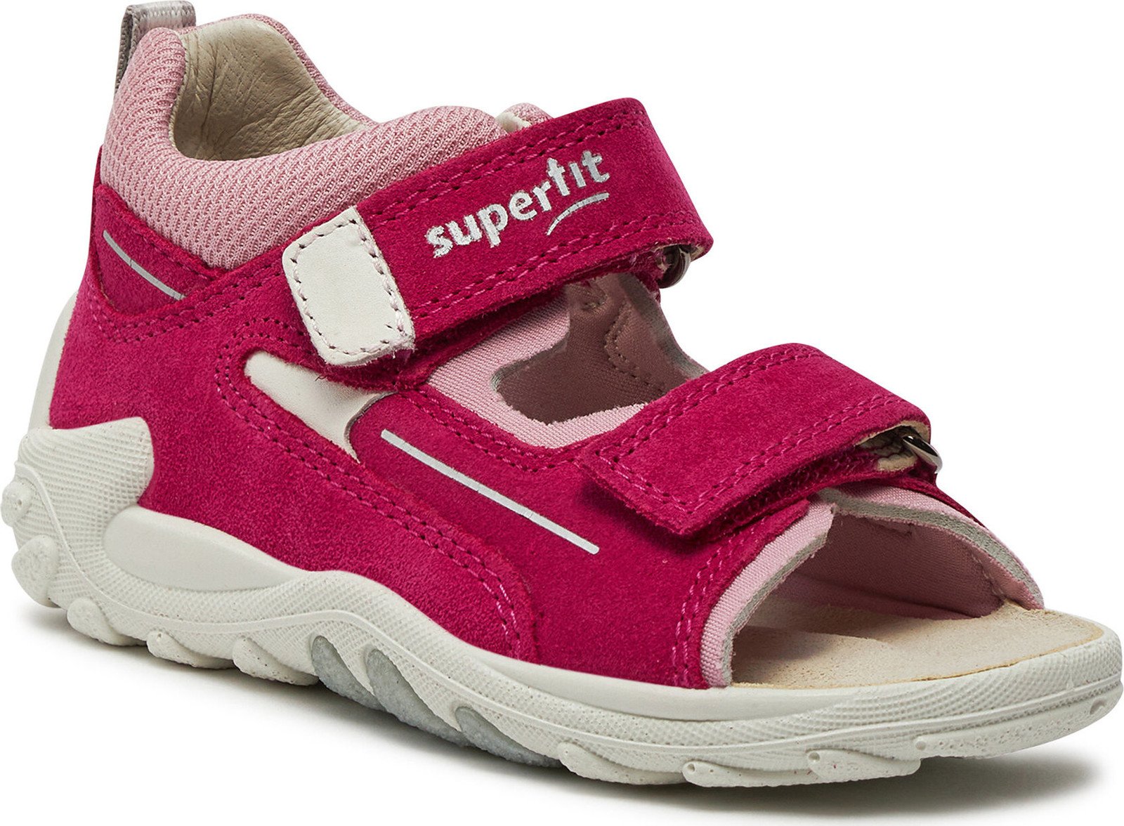Sandály Superfit 1-000035-5500 S Pink/Rosa