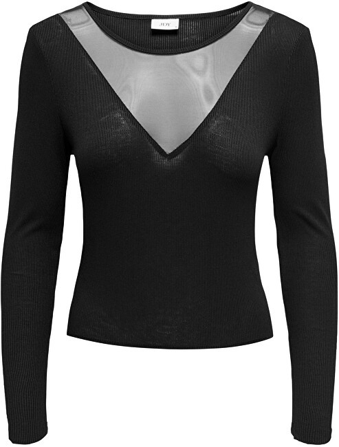 Jacqueline de Yong Dámské triko JDYKIRSA Regular Fit 15320228 Black S