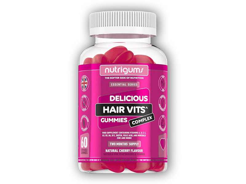 Nutrigums Hair Vitamin Complex 60 gummies