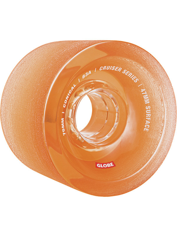 Globe - Conical 70 x 47mm 83a Clear/Orange - (sada 4 ks)