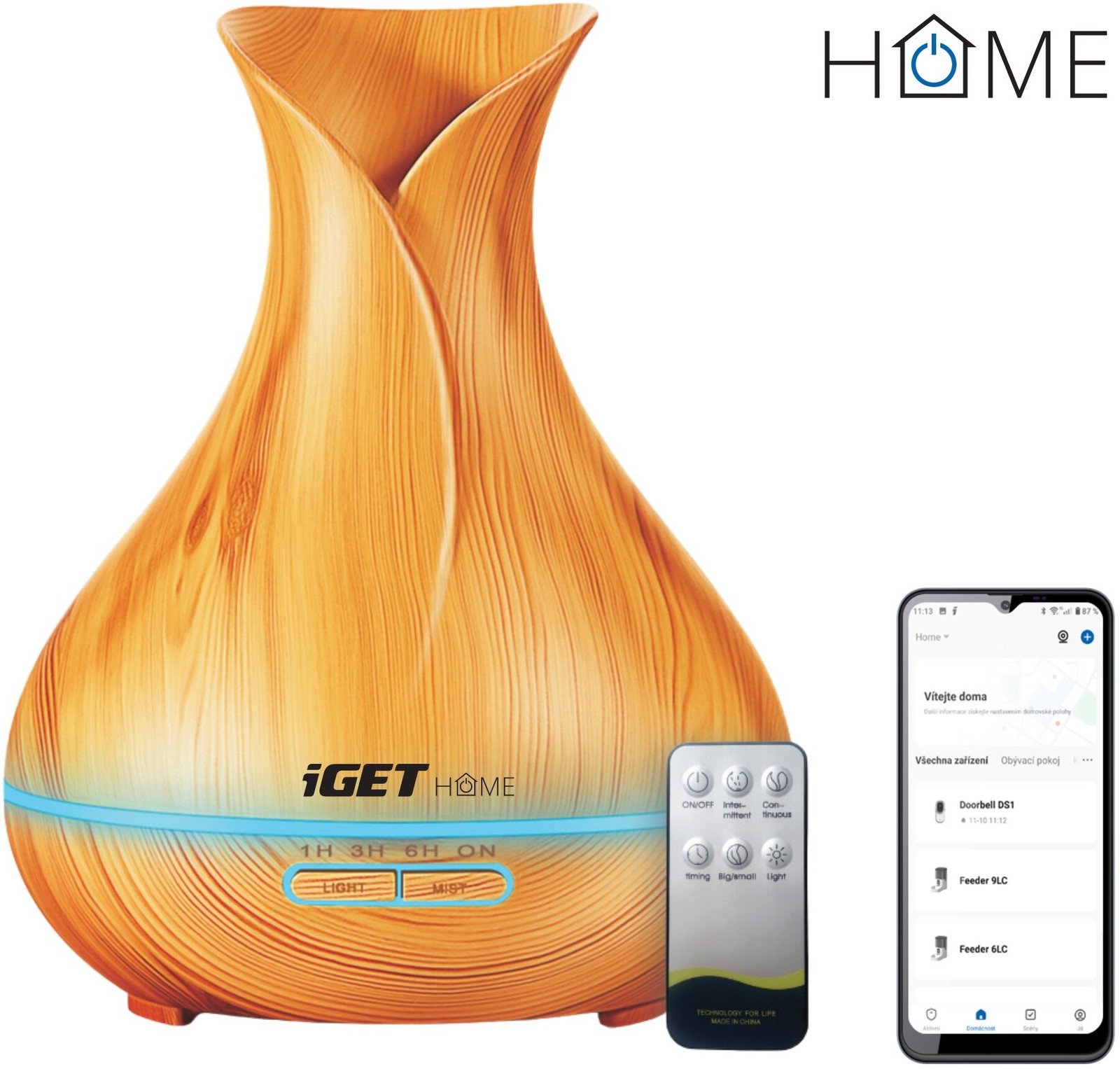 iGET HOME Aroma Diffuser AD500 - 84004104