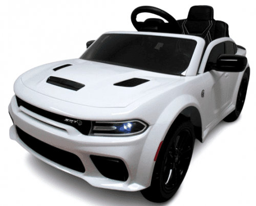 mamido Elektrické autíčko Dodge SRT bílé