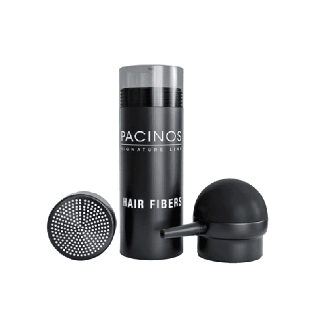 Pacinos Hair Fibers - vlasová vlákna s aplikátorem DARK BROWN - tmavě hnědé