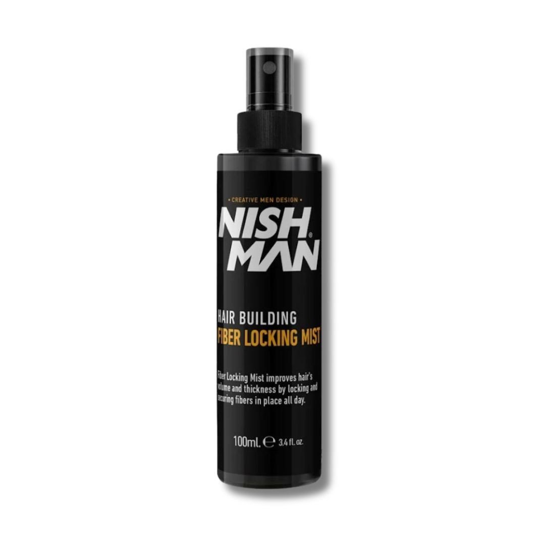 Nishman Fiber Locking Mist - fixační sprej pro vlasová vlákna, 100 ml