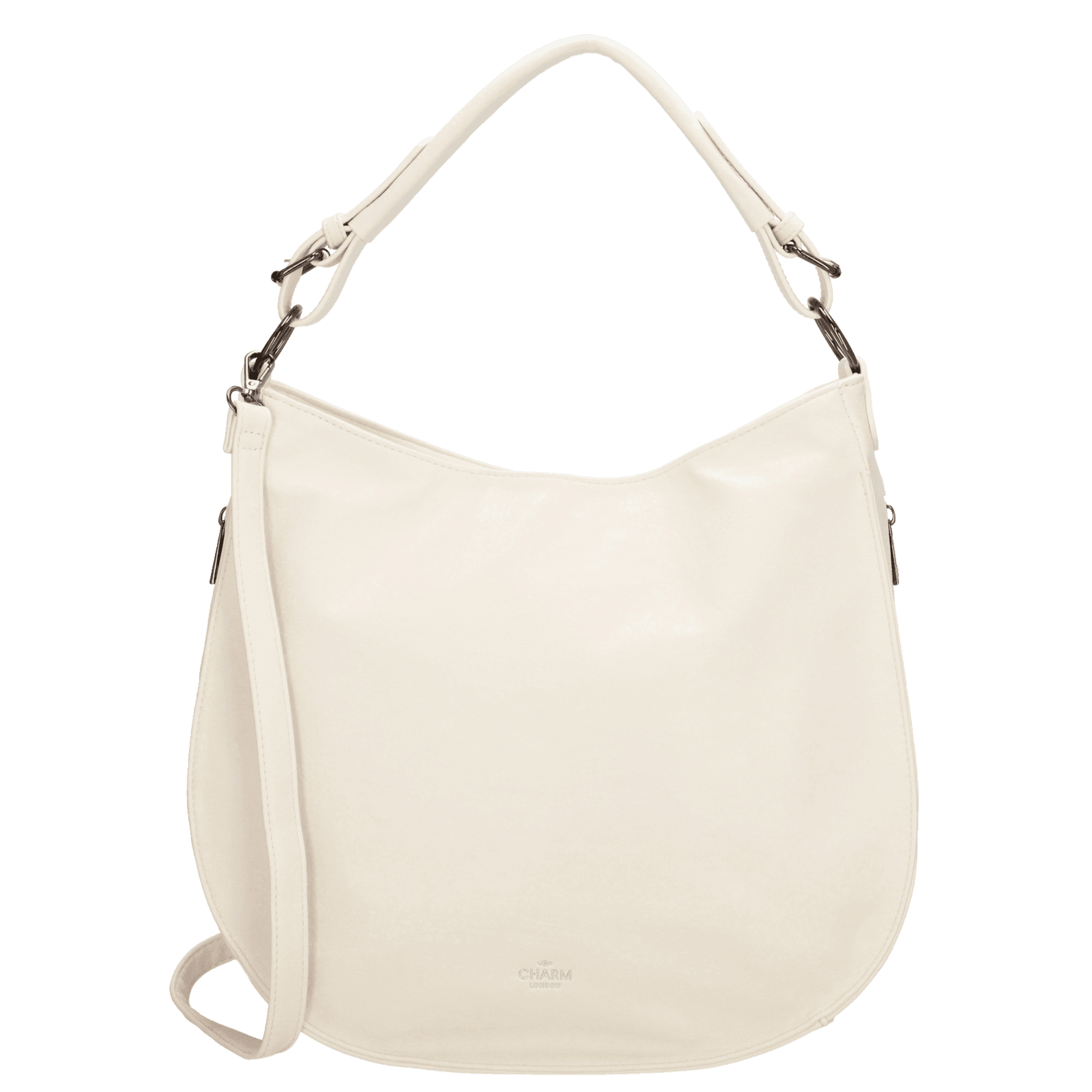 Charm London Liberty Shopper taška z umělé kůže - bílá