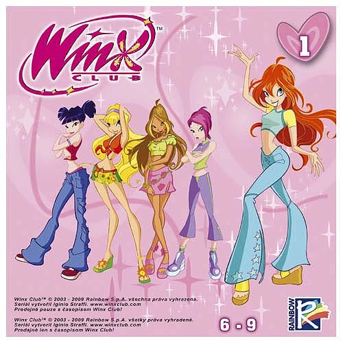 Winx Club, 026014, DVD Winx víly, 1. díl, 1 ks