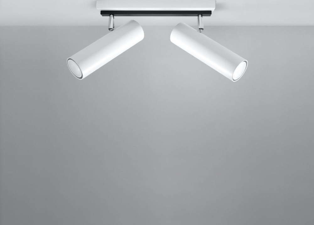 Bílé stropní svítidlo 6x30 cm Mira – Nice Lamps