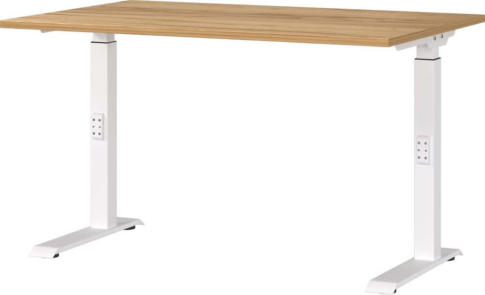 Pracovní stůl s nastavitelnou výškou s deskou v dekoru dubu Downey – Germania