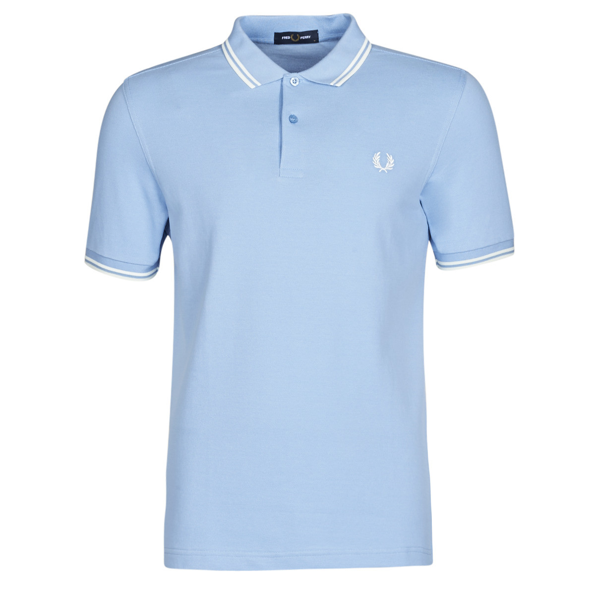 Fred Perry  TWIN TIPPED FRED PERRY SHIRT  Modrá