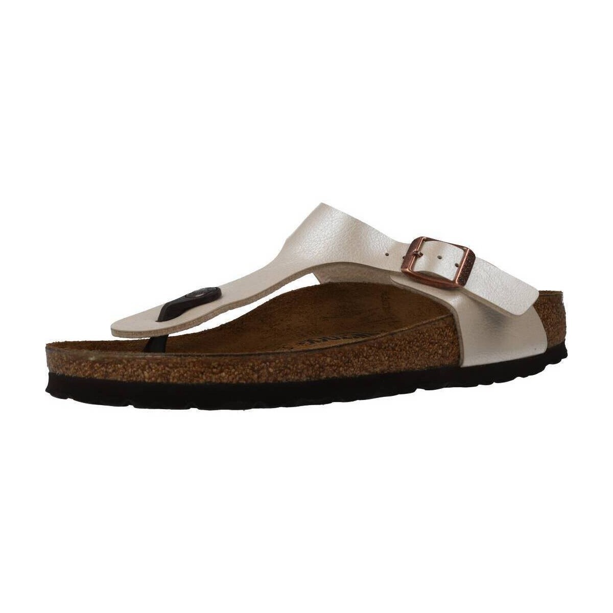 Birkenstock  Gizeh BF  Stříbrná