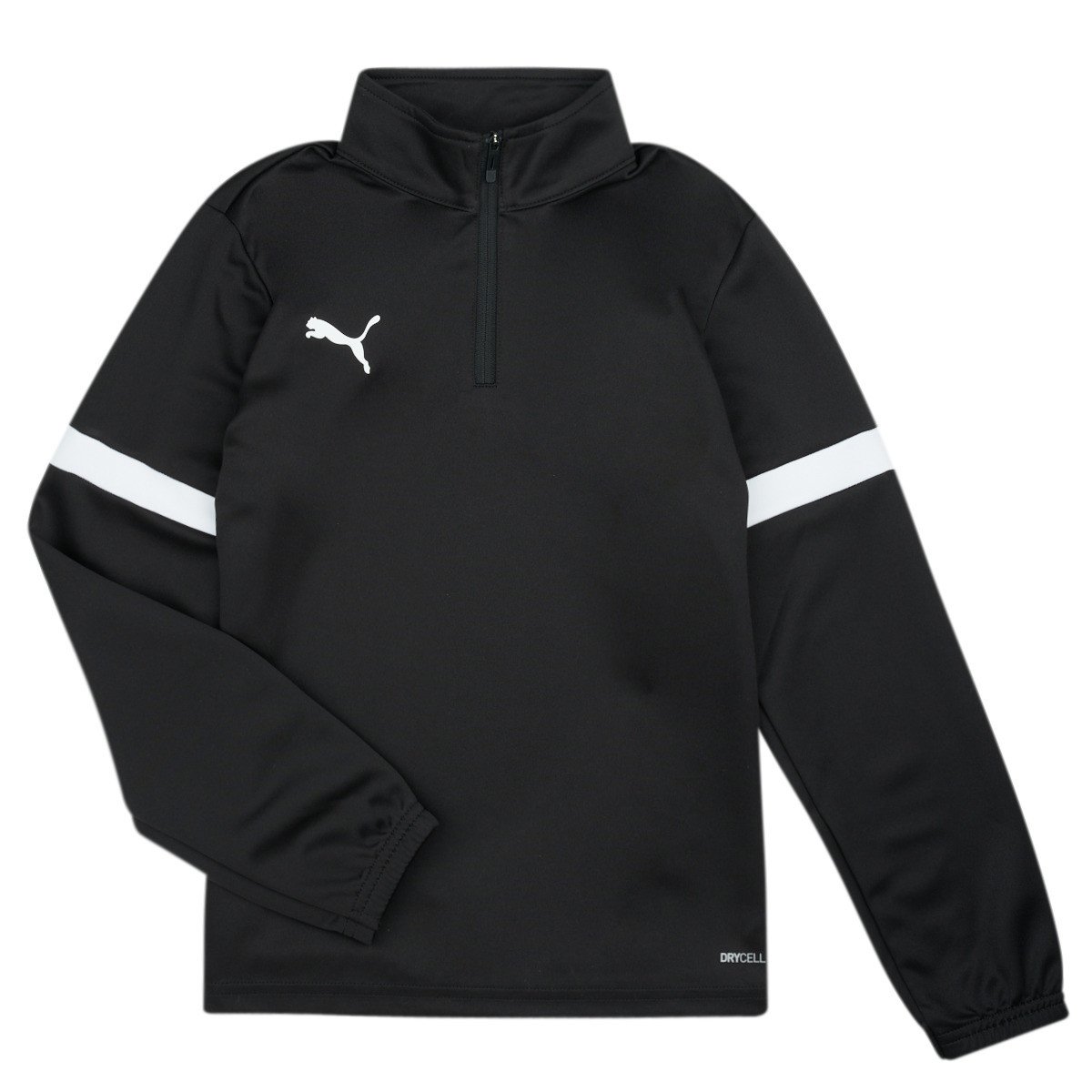 Puma  INDIVIDUAL RISE 1/4 ZIP  Černá
