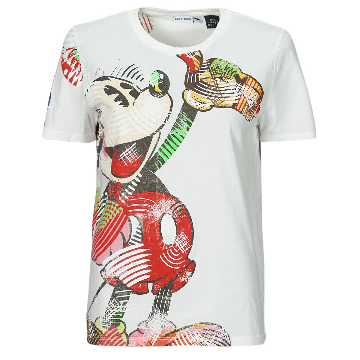 Desigual  TS_MICKEY LACROIX  Bílá