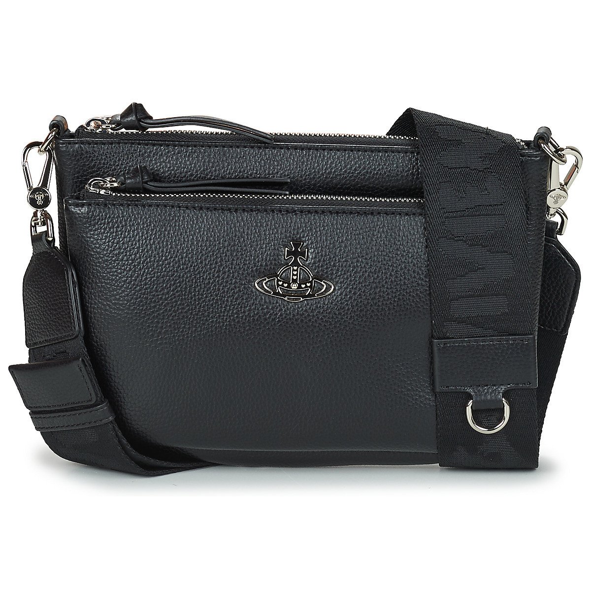 Vivienne Westwood  PENNY DB POUCH CROSSBODY  Černá