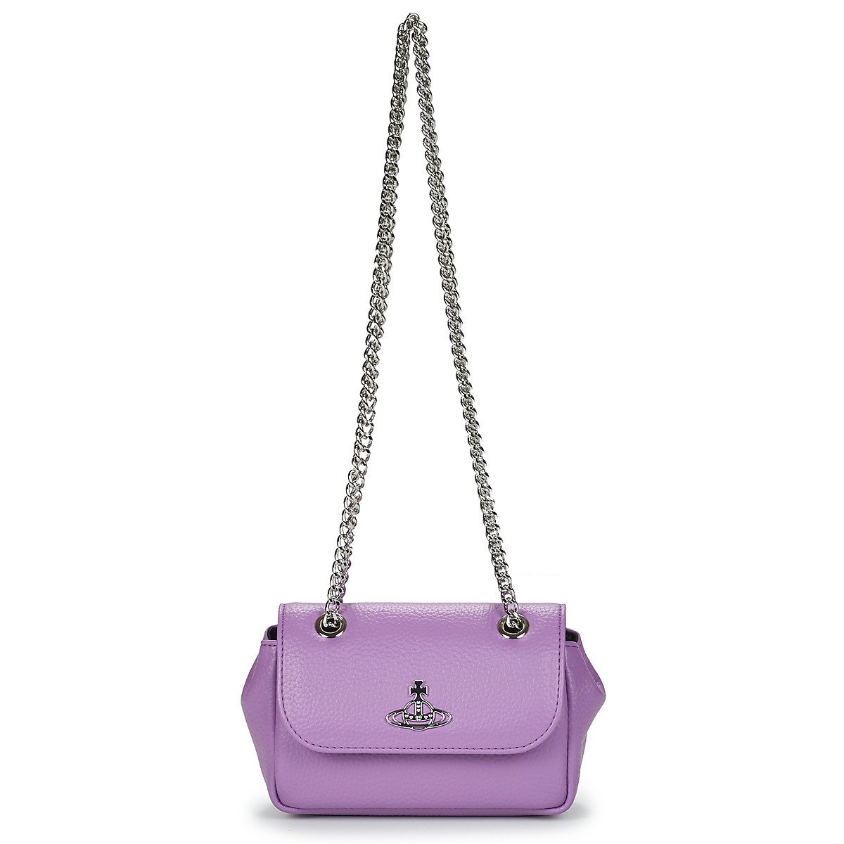 Vivienne Westwood  RE-VEGAN SMALL PURSE  Fialová