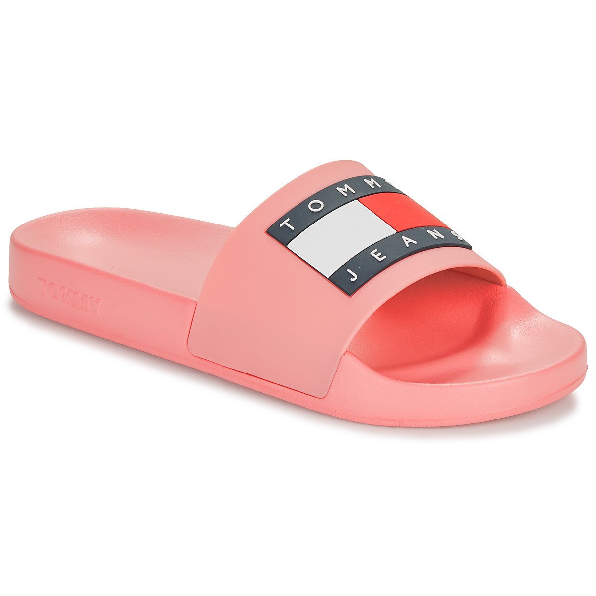 Tommy Jeans  TOMMY JEANS FLAG POOL SLIDE ESS  Růžová