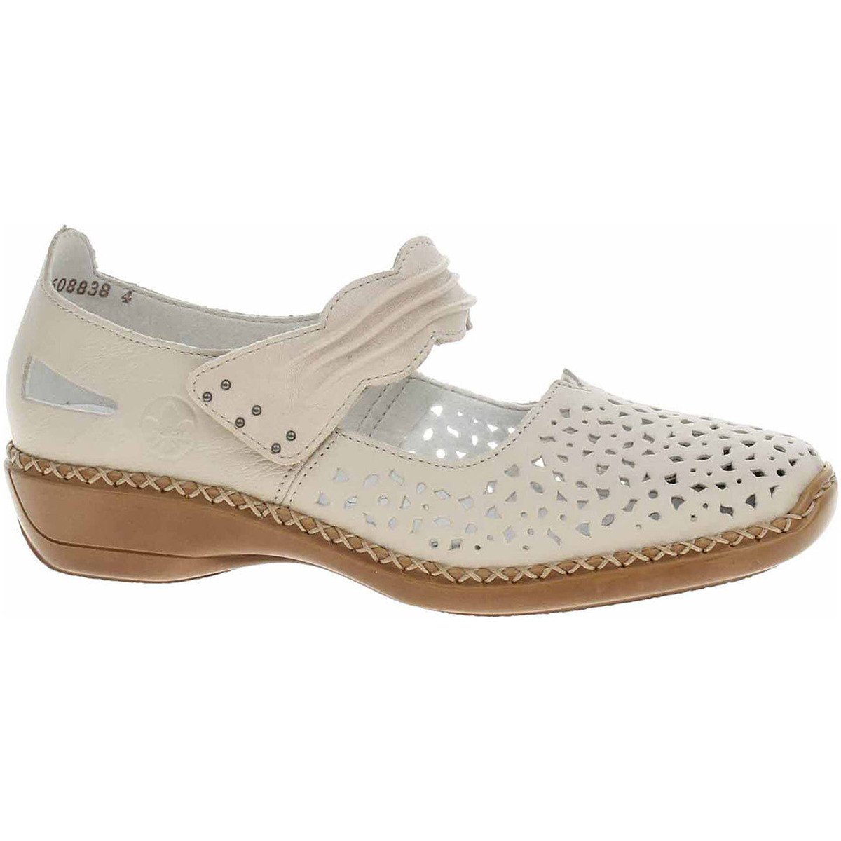 Rieker  Dámské lodičky  41399-60 beige  Béžová