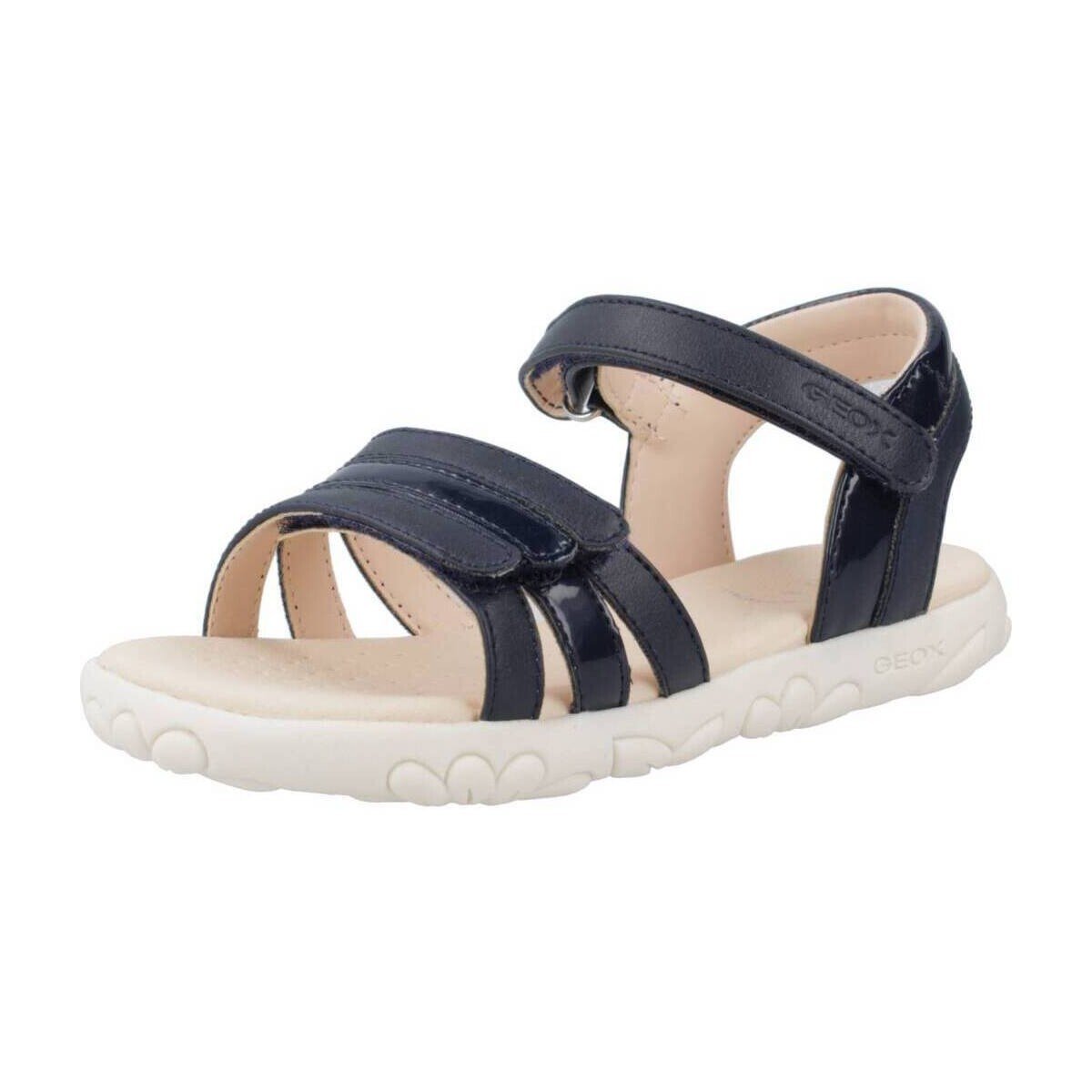 Geox  J SANDAL HAITI GIRL  Modrá