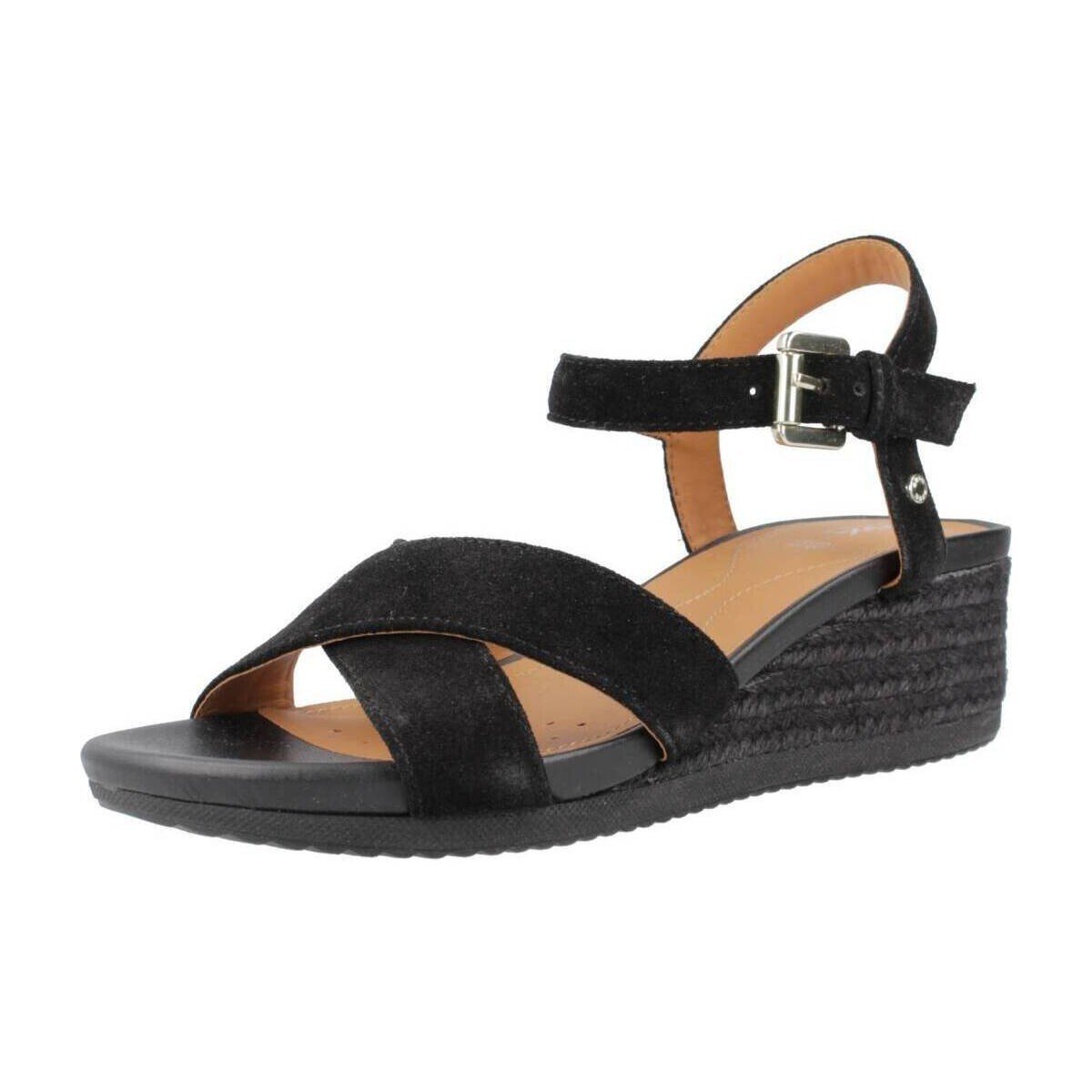 Geox  D ISCHIA CORDA  Černá