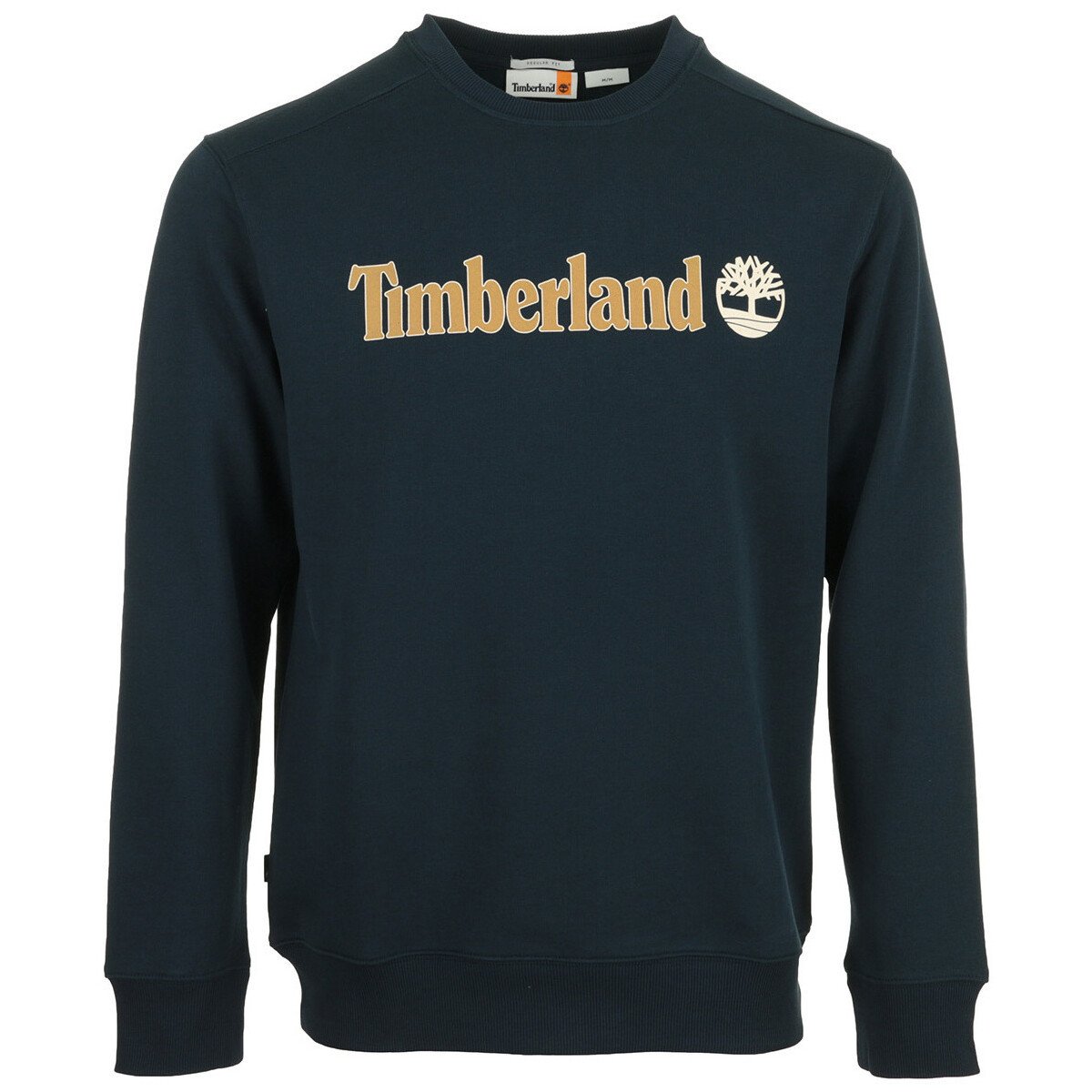 Timberland  Linear Logo Crew Neck  Modrá