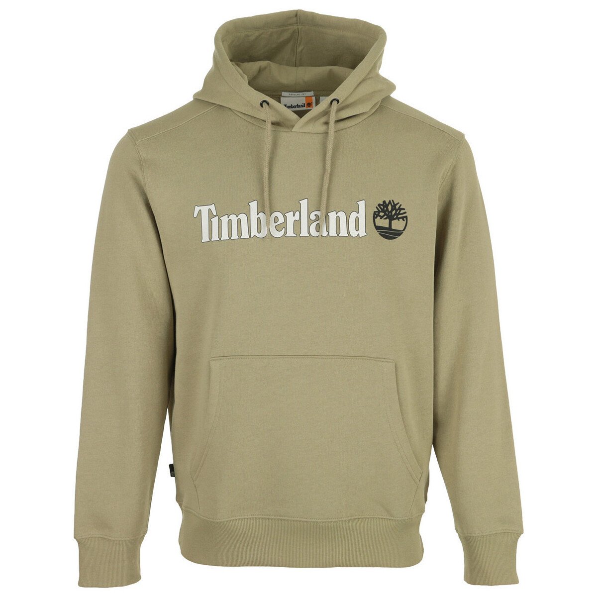 Timberland  Linear Logo Hoodie  Béžová