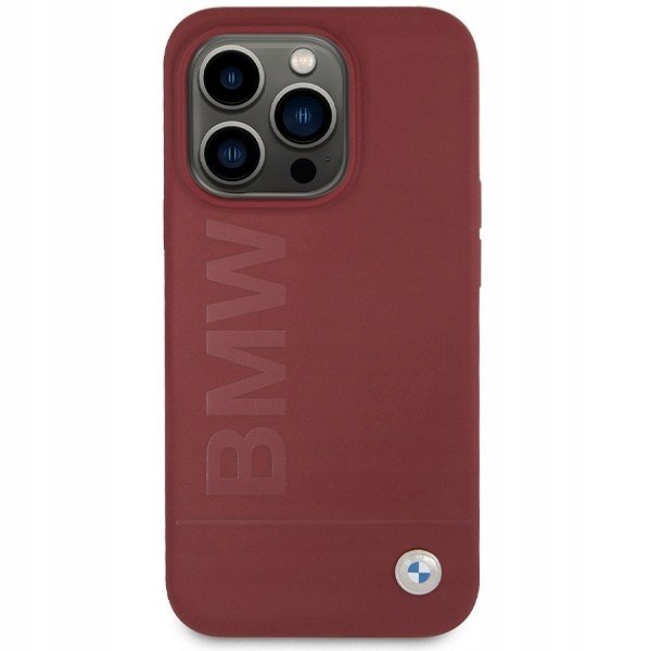 Pouzdro na iPhone 15 Pro, Bmw obal Big Logo kryt pro MagSafe zadní kryt case