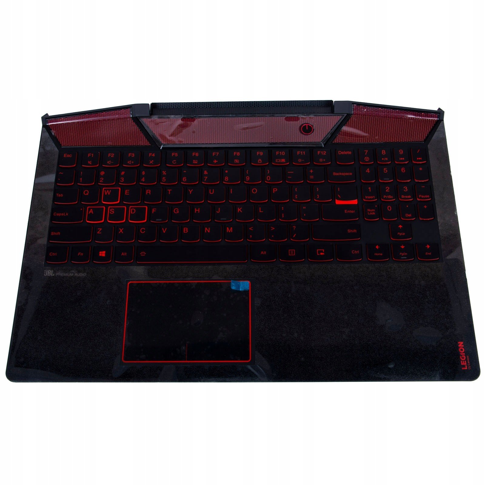 Palmrest touchpad klávesnice Lenovo Y720 15IKB red