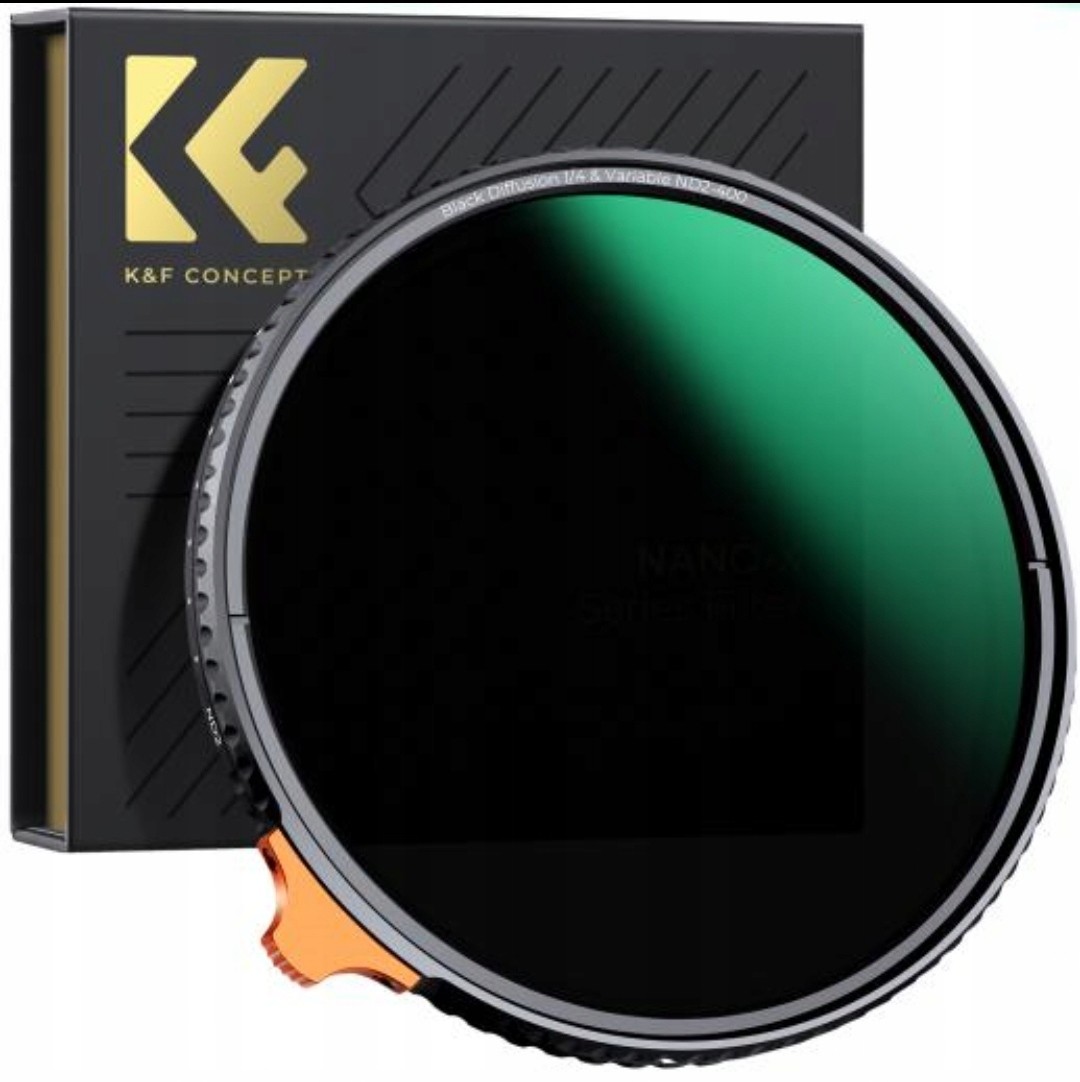 Efektový filtr K&f Concept Black Mist 1/4 ND2-ND400 Pro 67mm