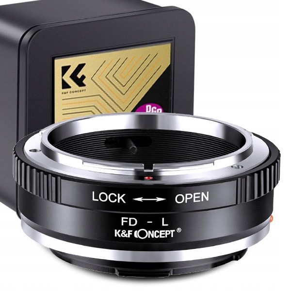 Adaptér Canon Fd na L-mount Leica K&f Concept adaptér verze 2024