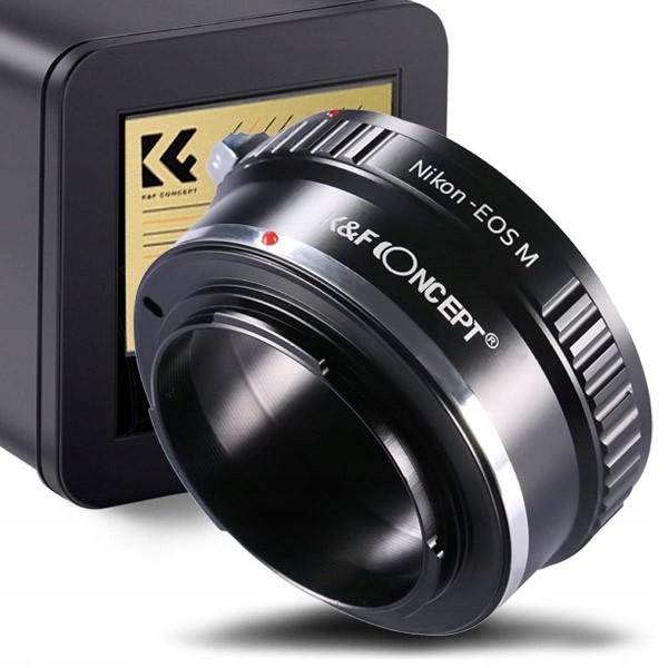 Adaptér Nikon F Ai Eos M Ef-mount Ef-m Kvalita je omračující! K&f Concept