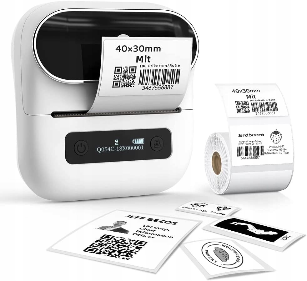 Phomemo M220 tiskárna samolepících termo etiket s Bluetooth 80mm