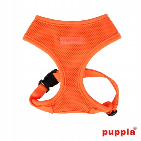 Postroj pro psa nebo kočku Puppia neon oranžový XL