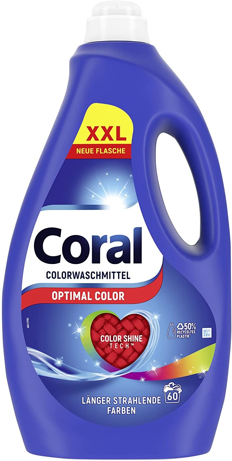 Gel na praní barev Coral 3 l z Německa