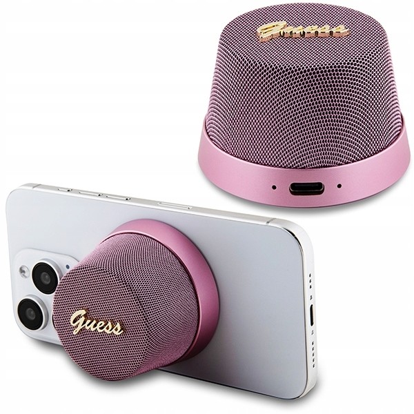 Bluetooth reproduktor GUWSC3ALSMP Speaker Stand růžový/pink Magnetic Script