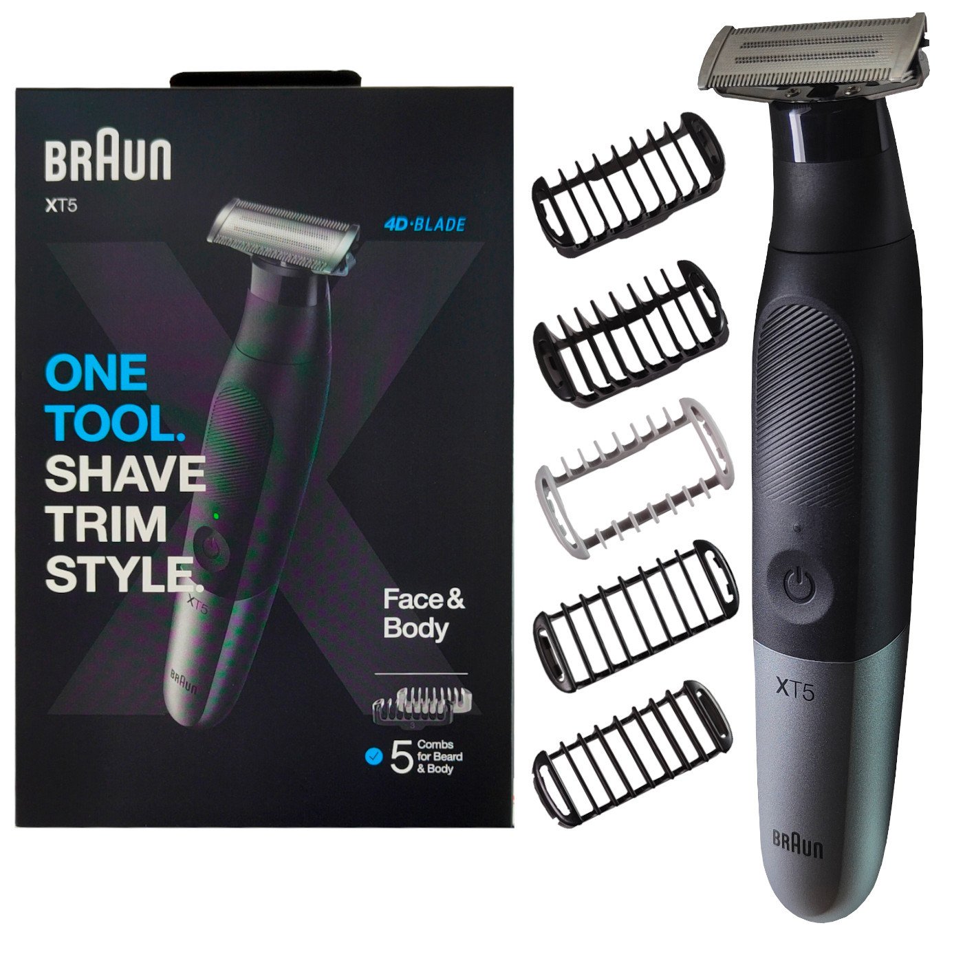 Zastřihovač vousů a těla Braun XT5 Series X