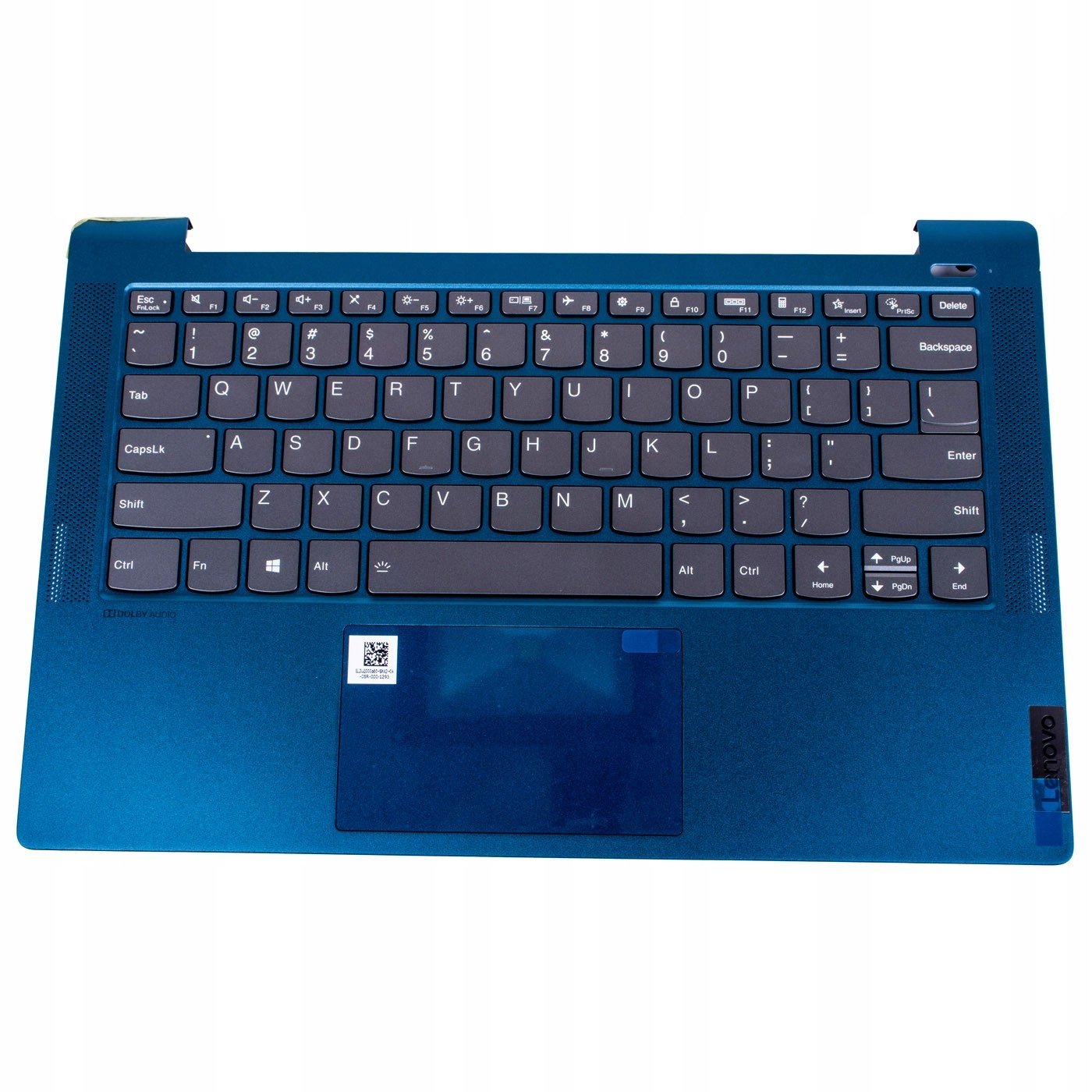Palmrest klávesnice touchpad Lenovo IdeaPad 5 14 IIL05 ITL05 ALC05 blue alu