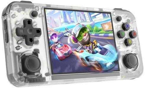 Přenosná mobilní herní konzole Retro Anbernic RG35XX H 64GB Ips bílá