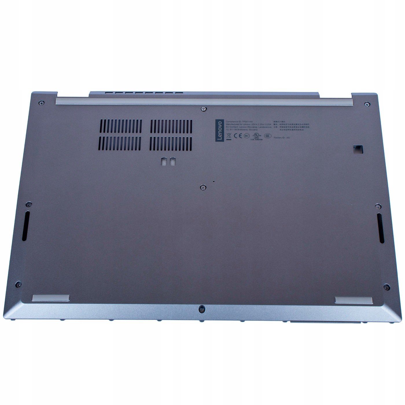 Spodní kryt Lenovo ThinkPad L13 1 gen stříbrný